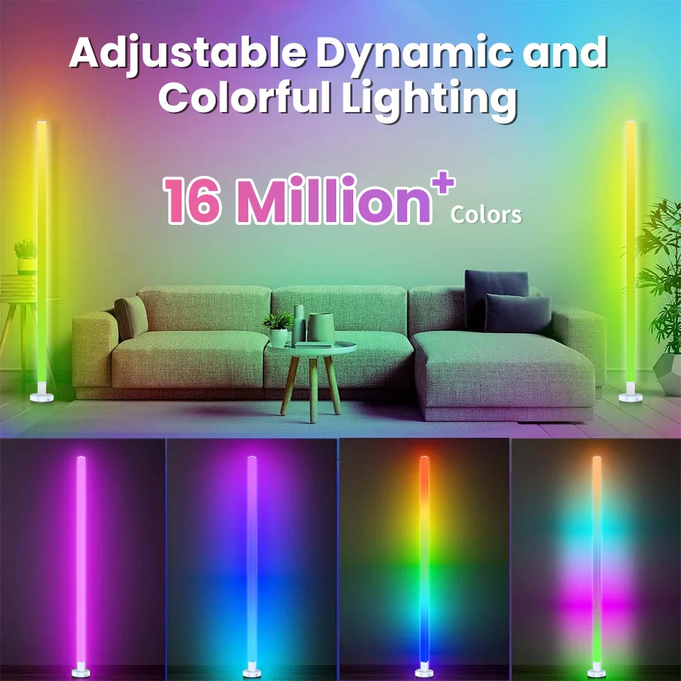 Lampada da terra led...con oltre milioni di colori musicale 2