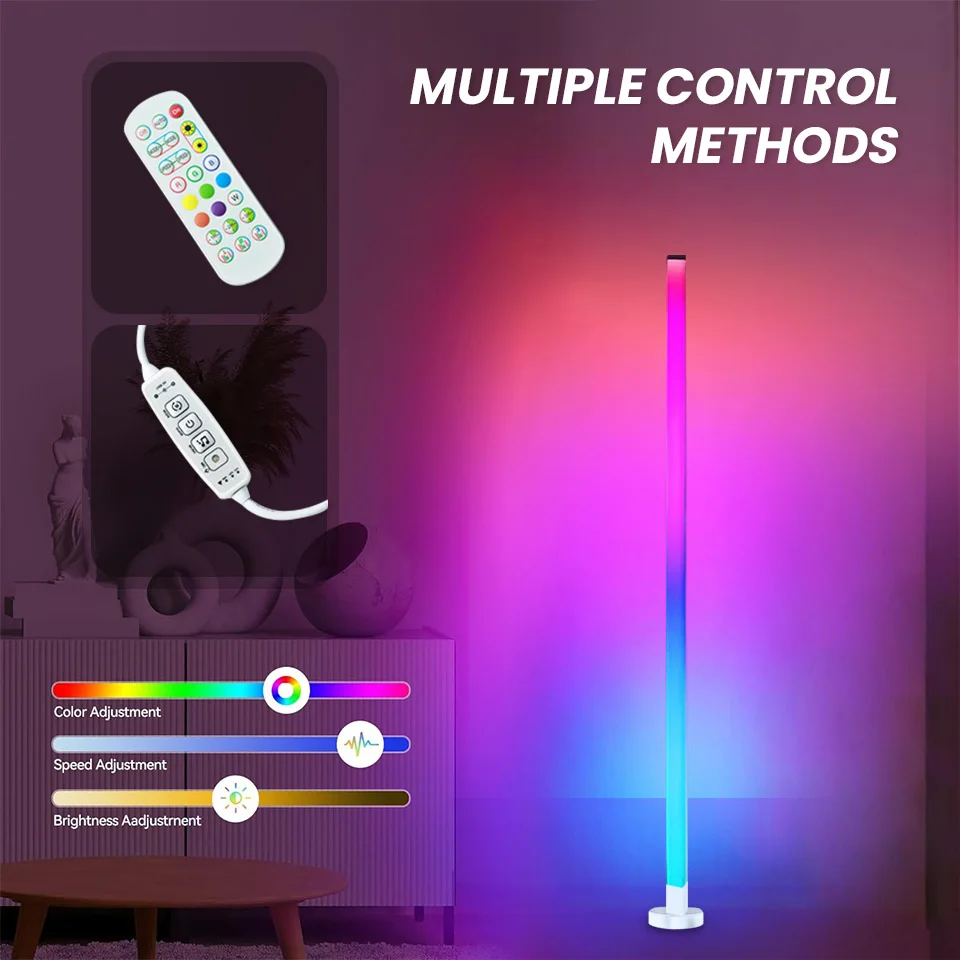 Lampada da terra led...con oltre milioni di colori musicale 3